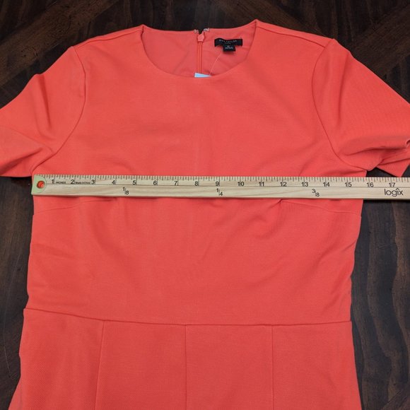 Ann Taylor Short Sleeve Flare Dress NWT - Picture 10 of 12